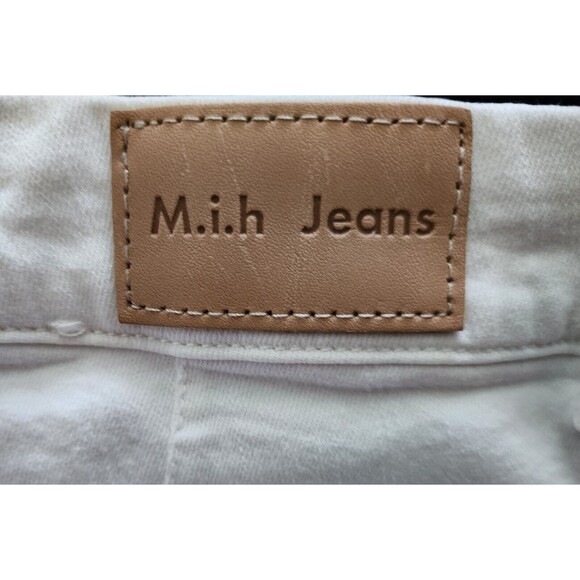 M.i.h Womens Cotton-Blend Bodycon High-Rise Skinny Jeans Power White MIH Size 29 - Picture 4 of 6